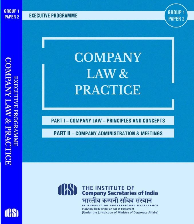 ICSI Books PDF CS Study Material 2017 Syllabus Cs Executive And CS ...